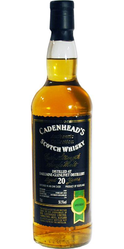 Dailuaine 1989 CA  Authentic Collection