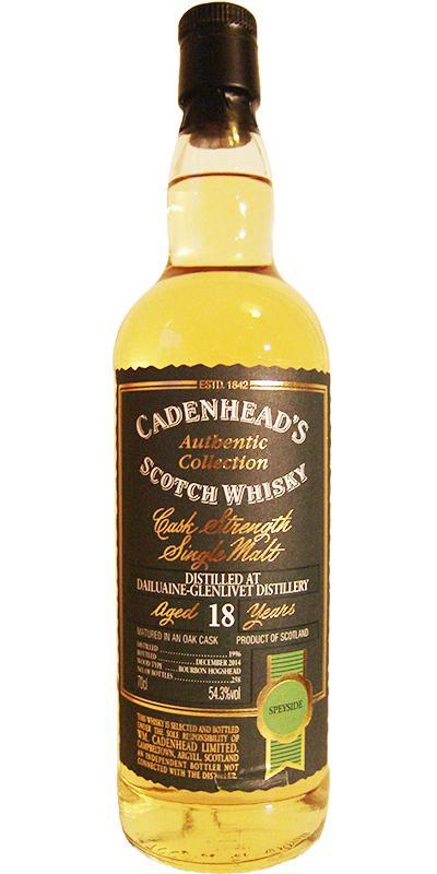 Dailuaine 1996 CA  Authentic Collection