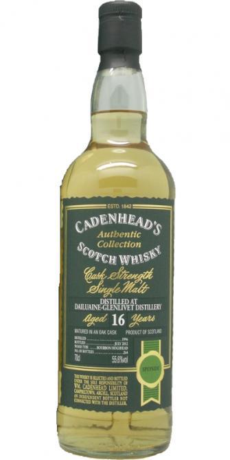 Dailuaine 1996 CA  Authentic Collection