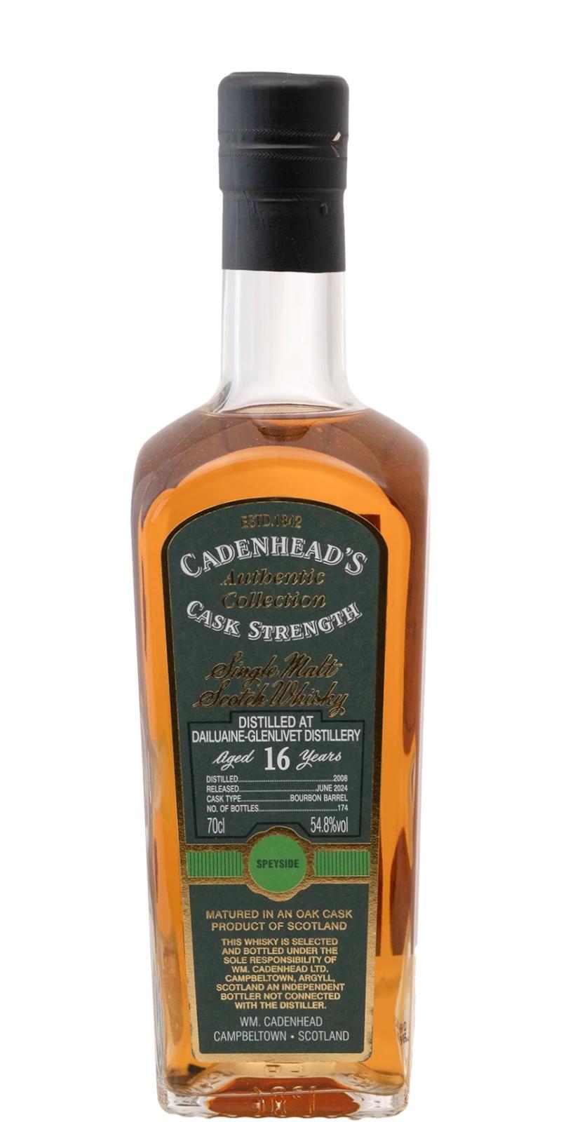 Dailuaine 2008 CA  Authentic Collection