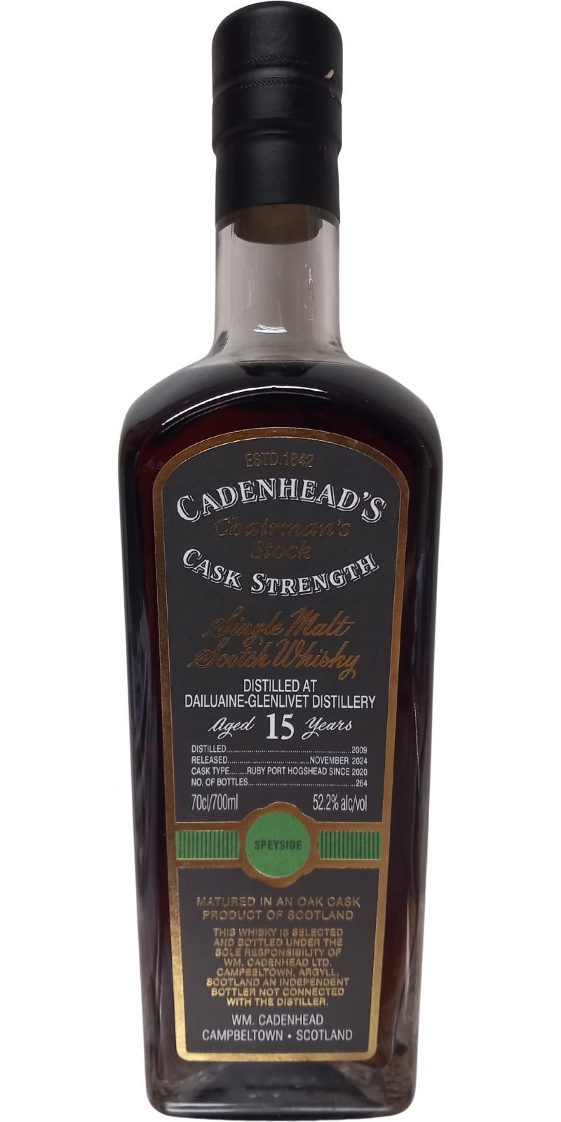 Dailuaine 2009 CA  Chairman's Stock