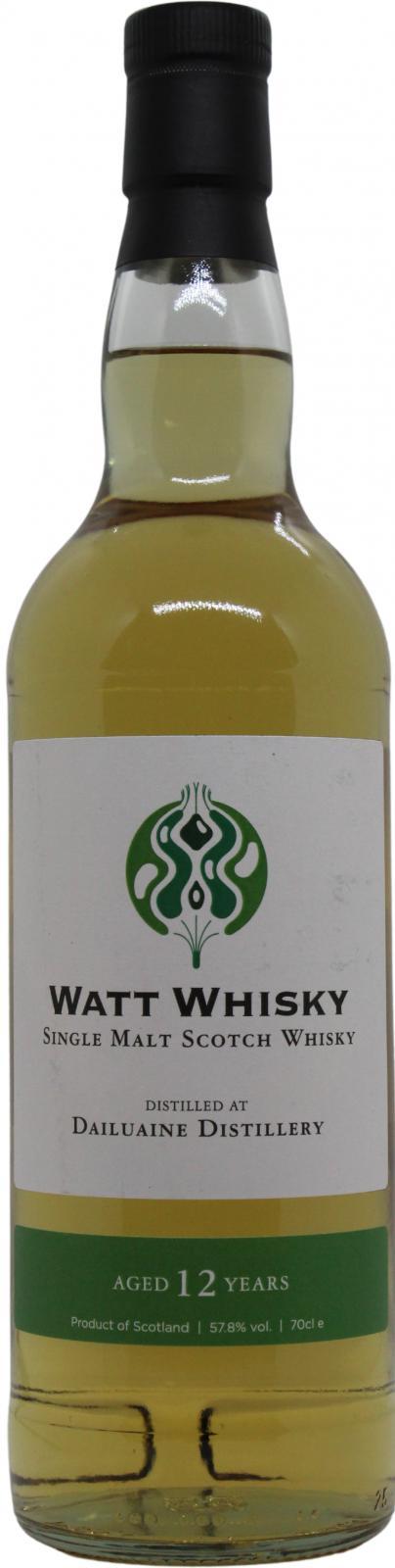 Dailuaine 2008 CWCL  Watt Whisky