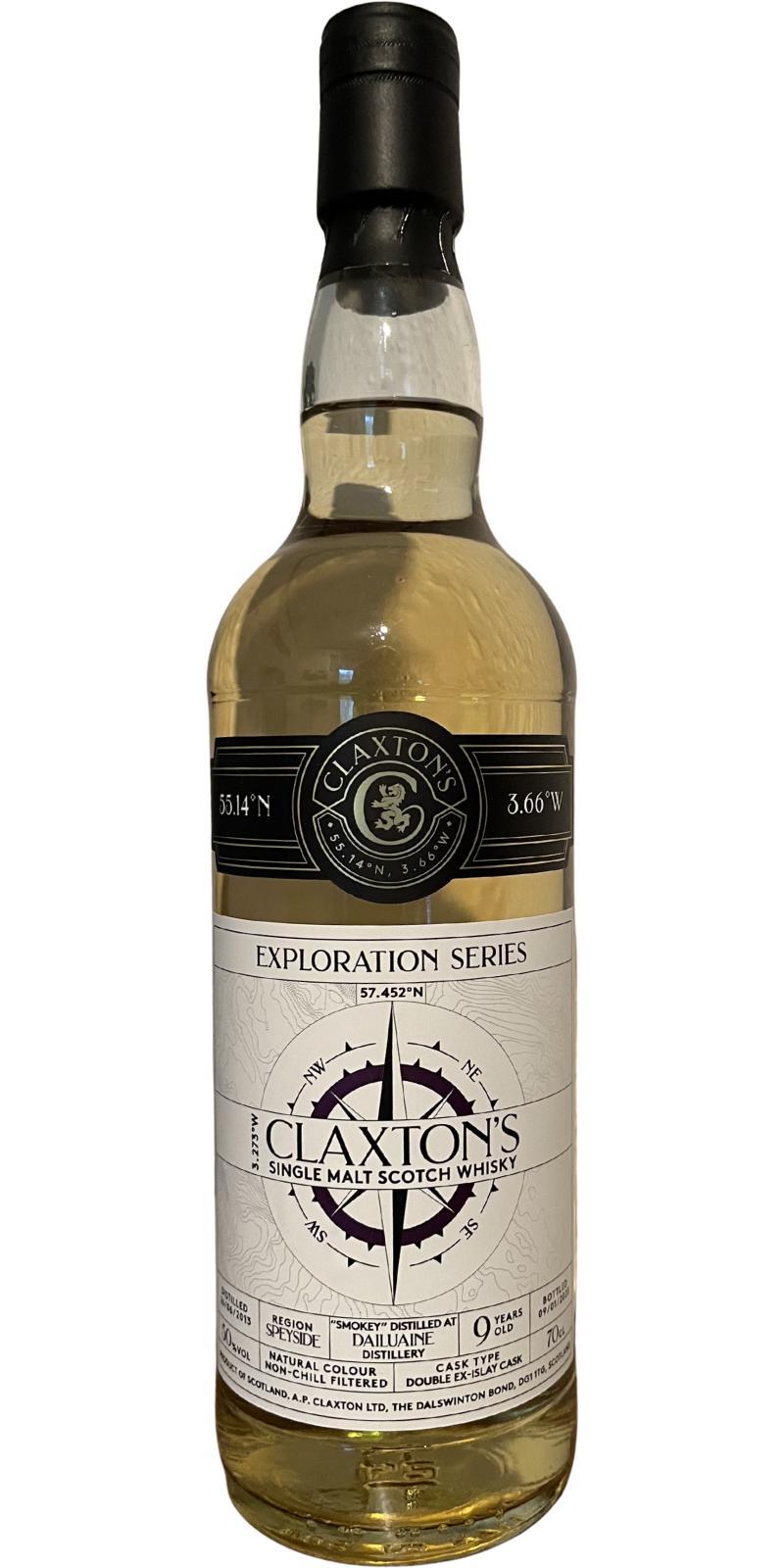 Dailuaine 2013 Cl  Exploration Series