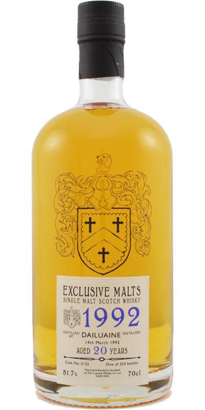 Dailuaine 1992 CWC  Exclusive Malts