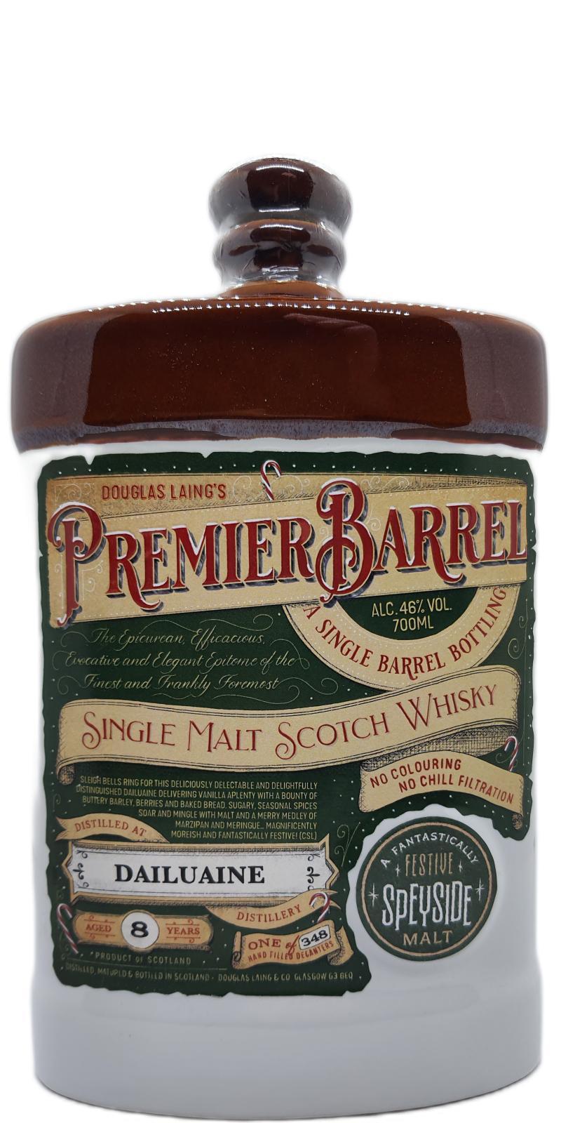Dailuaine 08-year-old DL  Premier Barrel