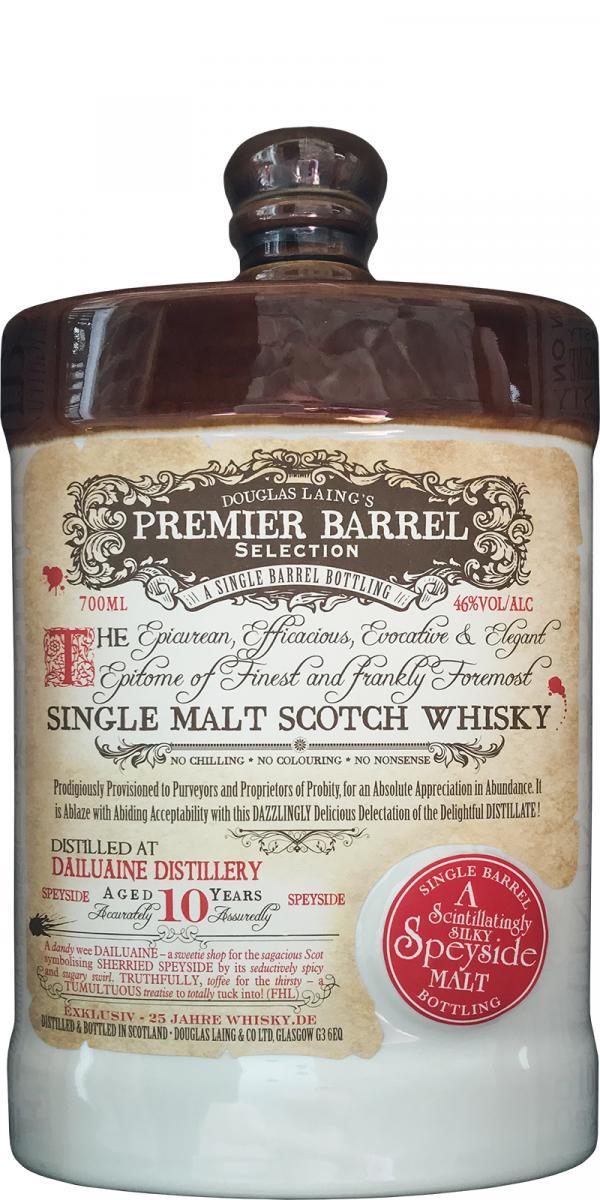 Dailuaine 10-year-old DL  Premier Barrel Selection