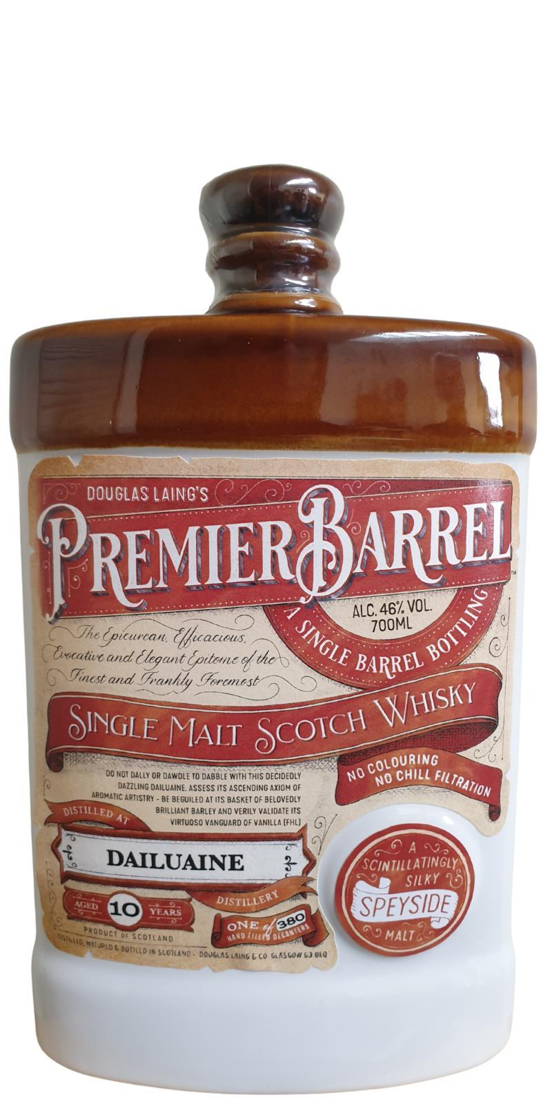 Dailuaine 10-year-old DL  Premier Barrel