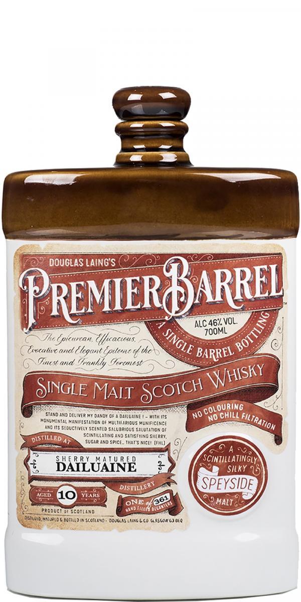 Dailuaine 10-year-old DL  Premier Barrel