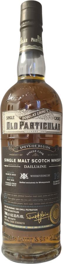 Dailuaine 2002 DL  Old Particular