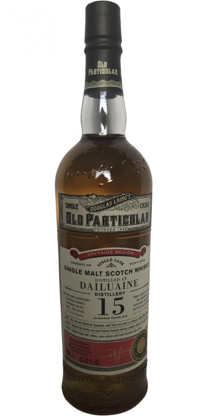 Dailuaine 2005 DL  Old Particular