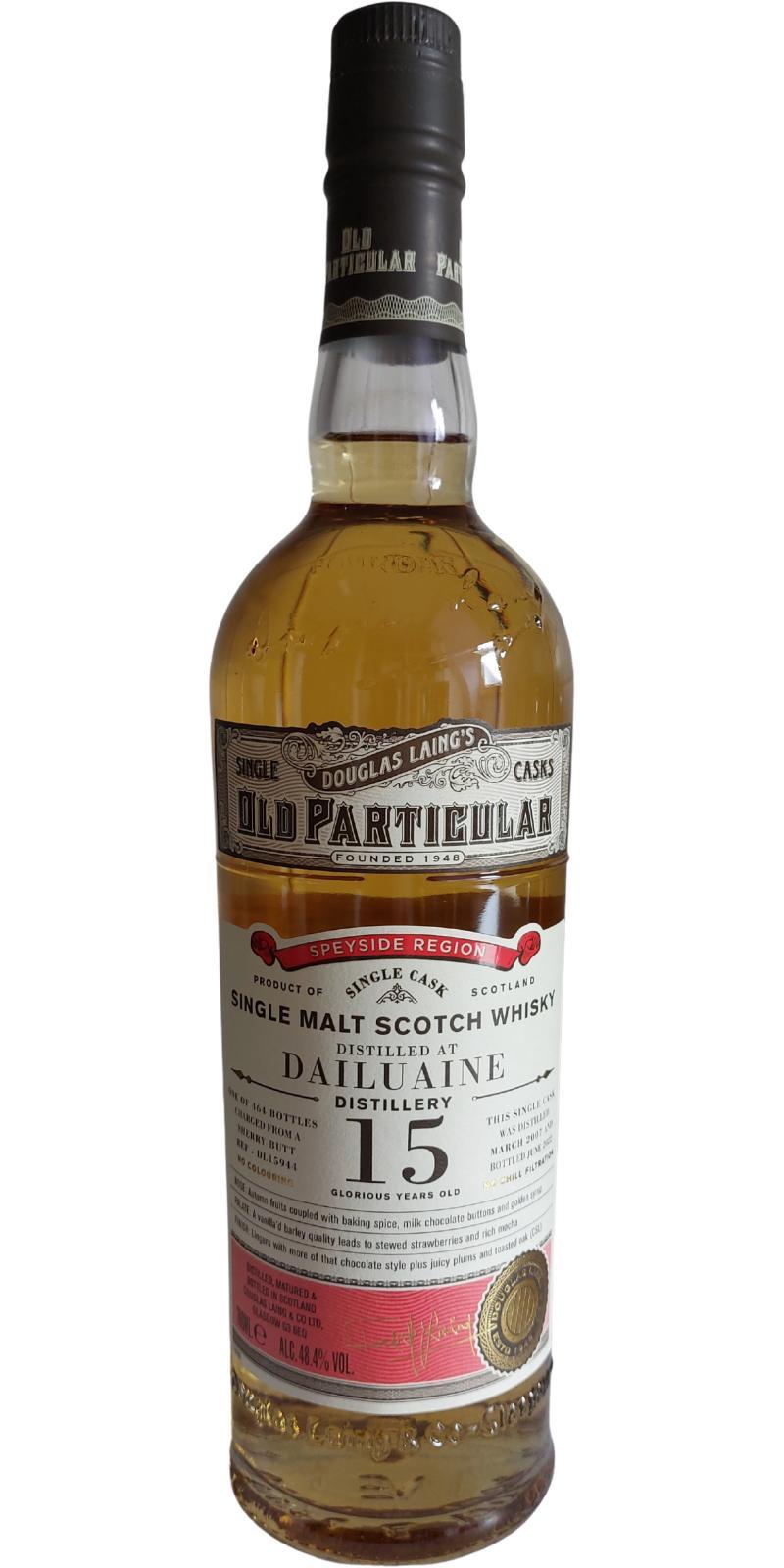 Dailuaine 2007 DL  Old Particular