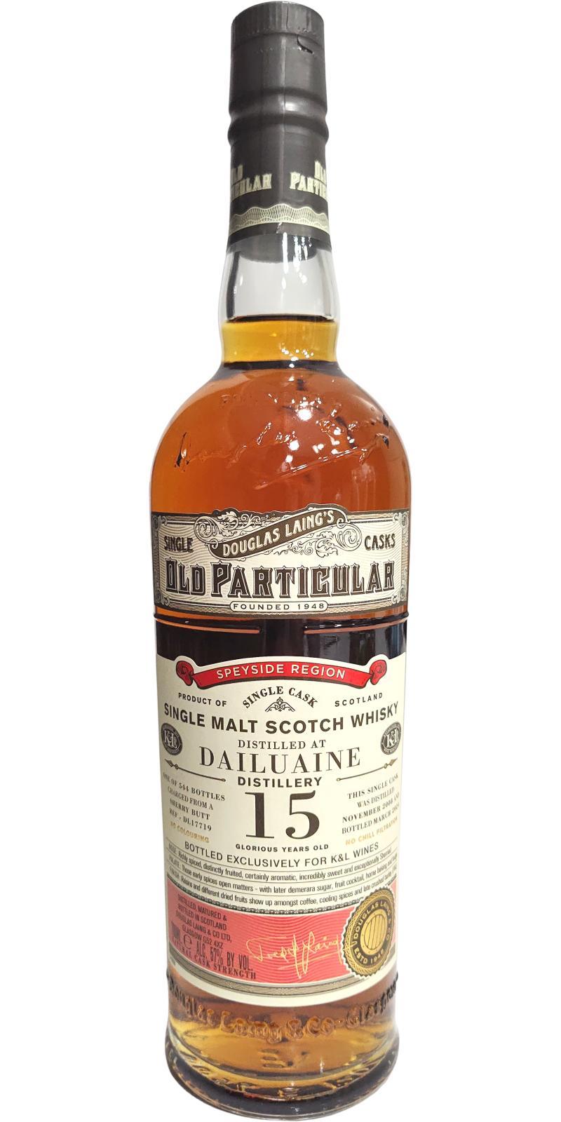 Dailuaine 2008 DL  Old Particular