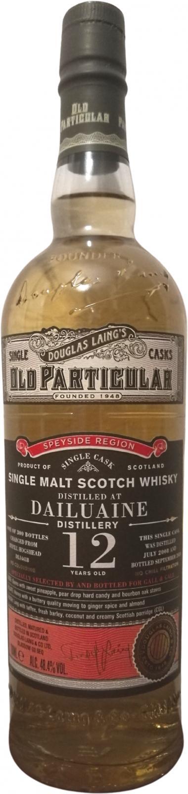 Dailuaine 2008 DL  Old Particular