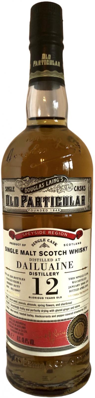 Dailuaine 2008 DL  Old Particular