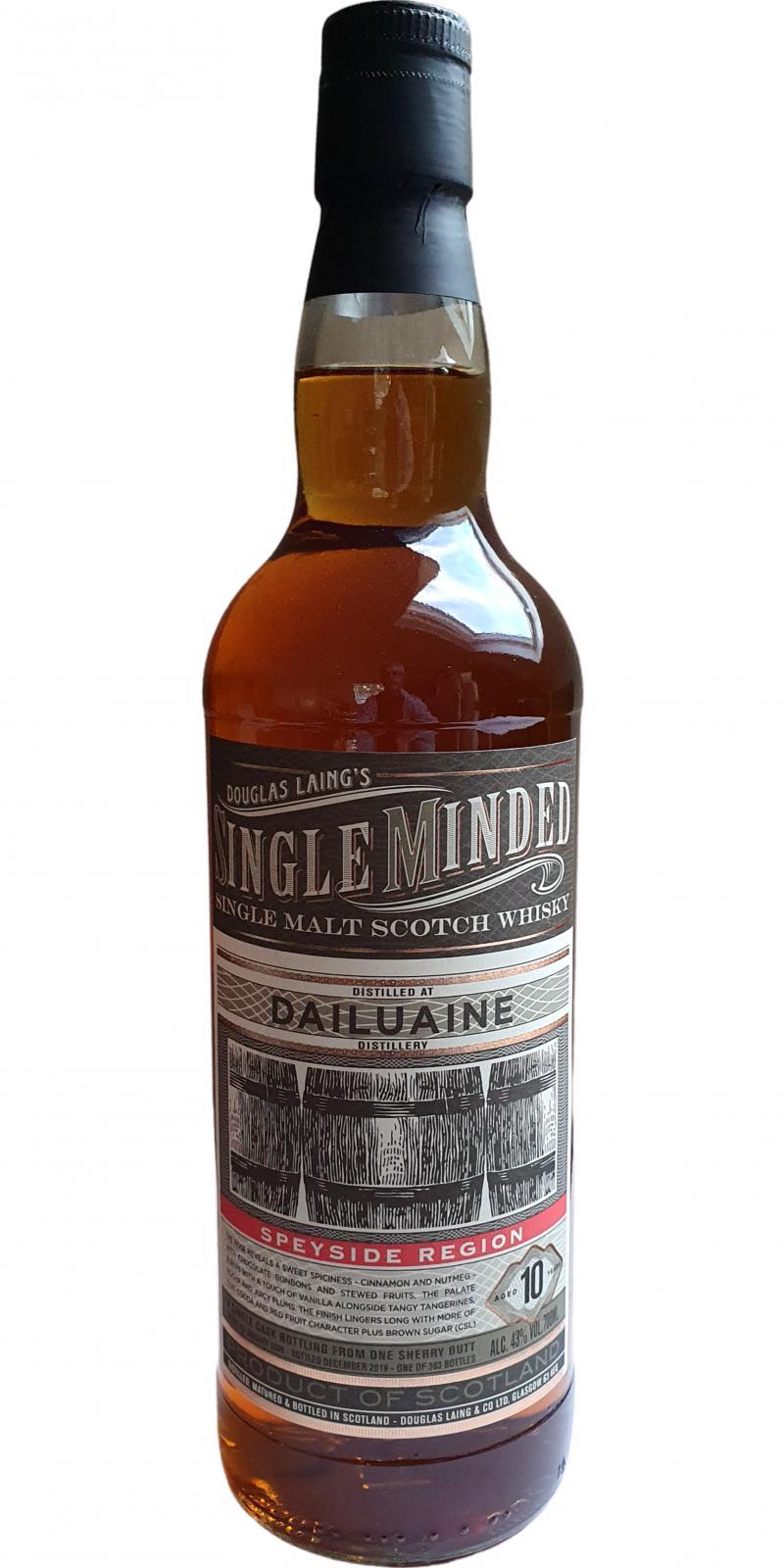 Dailuaine 2009 DL  Single Minded