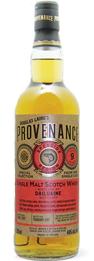 Dailuaine 2009 DL  Provenance