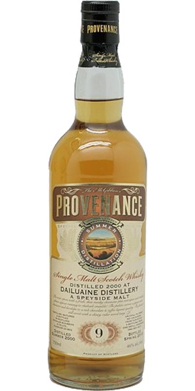 Dailuaine 2000 McG  McGibbon's Provenance