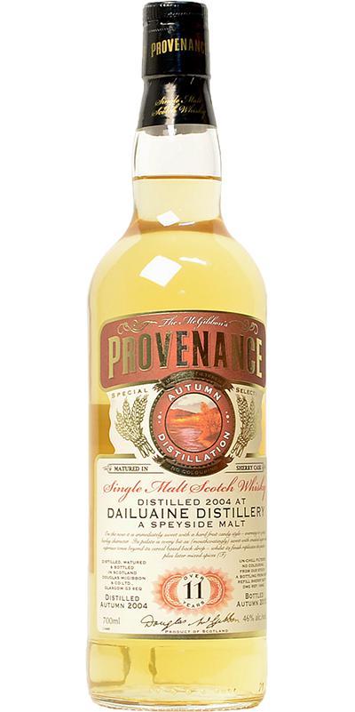 Dailuaine 2004 McG  McGibbon's Provenance