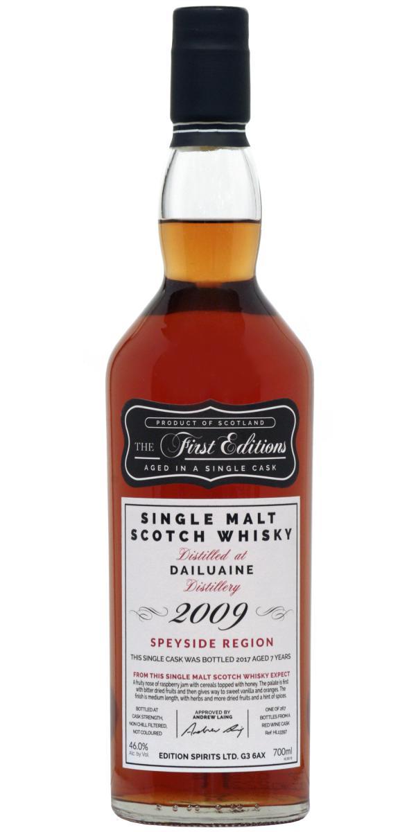 Dailuaine 2009 ED  The First Editions