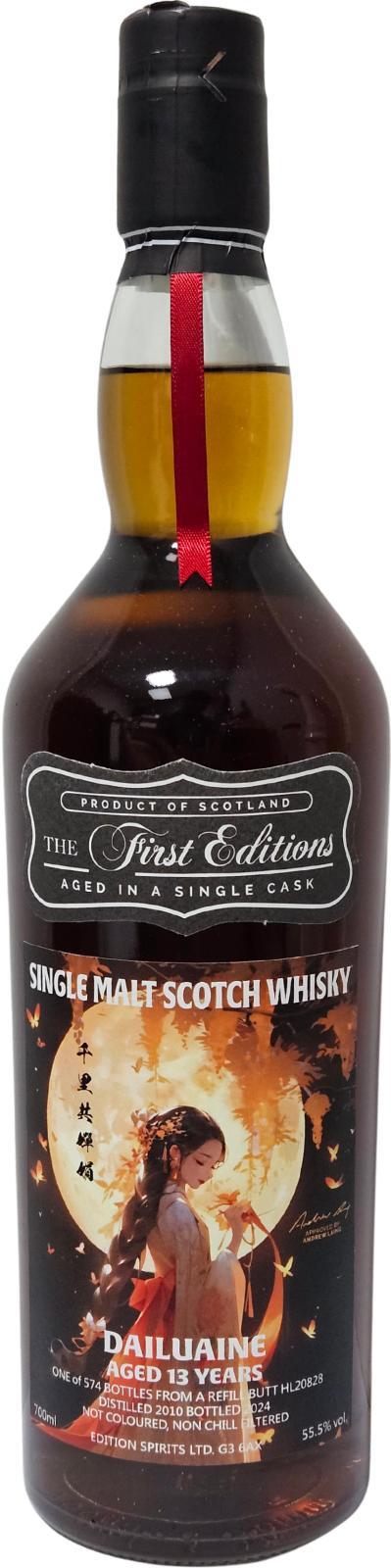 Dailuaine 2010 ED  The First Editions