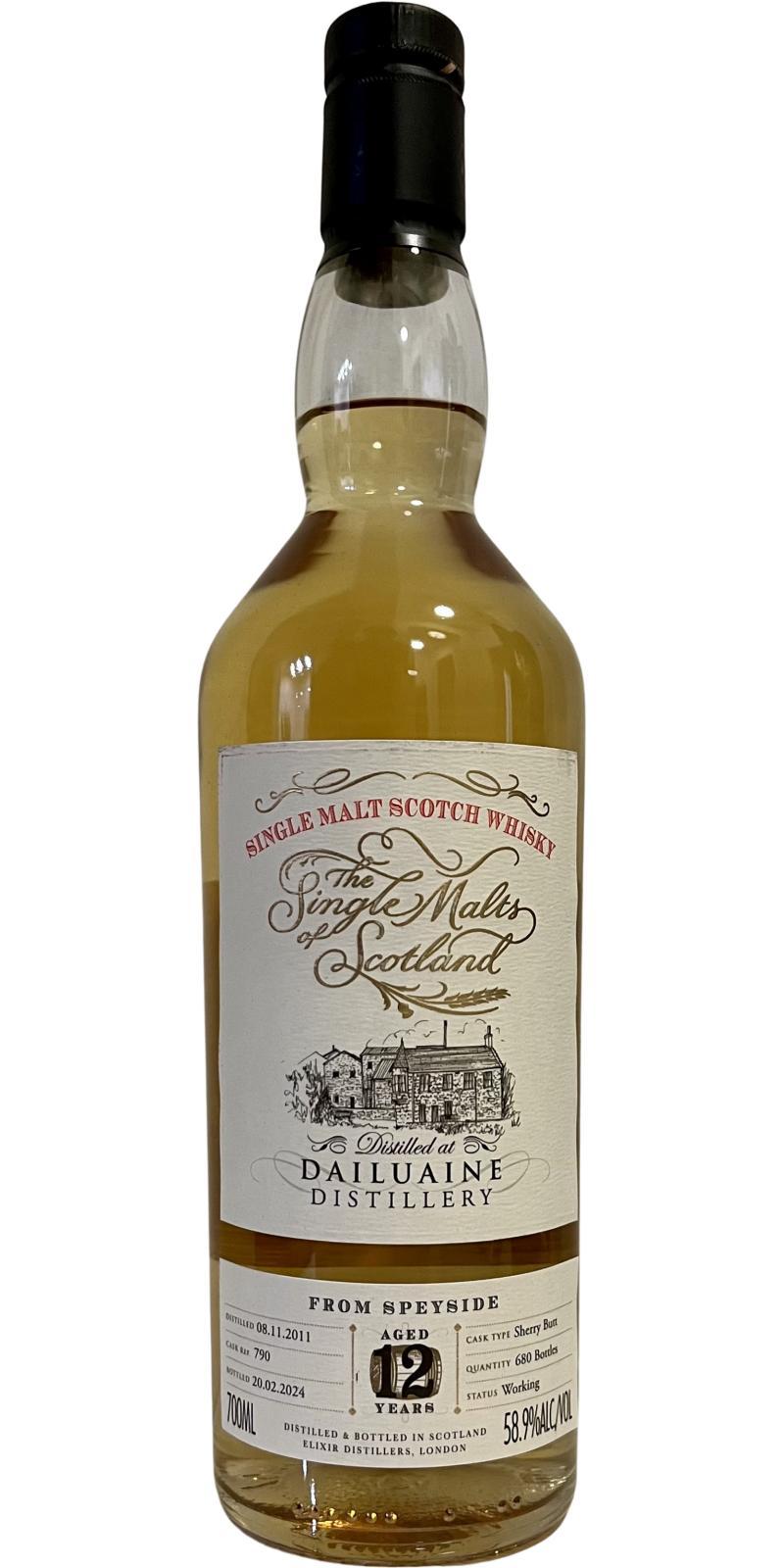 Dailuaine 2011 ElD  The Single Malts of Scotland