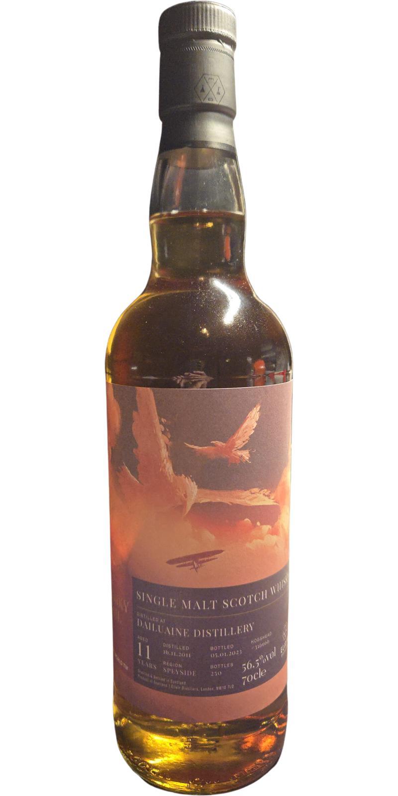 Dailuaine 2011 ElD  The Whisky Trail - Birds Series