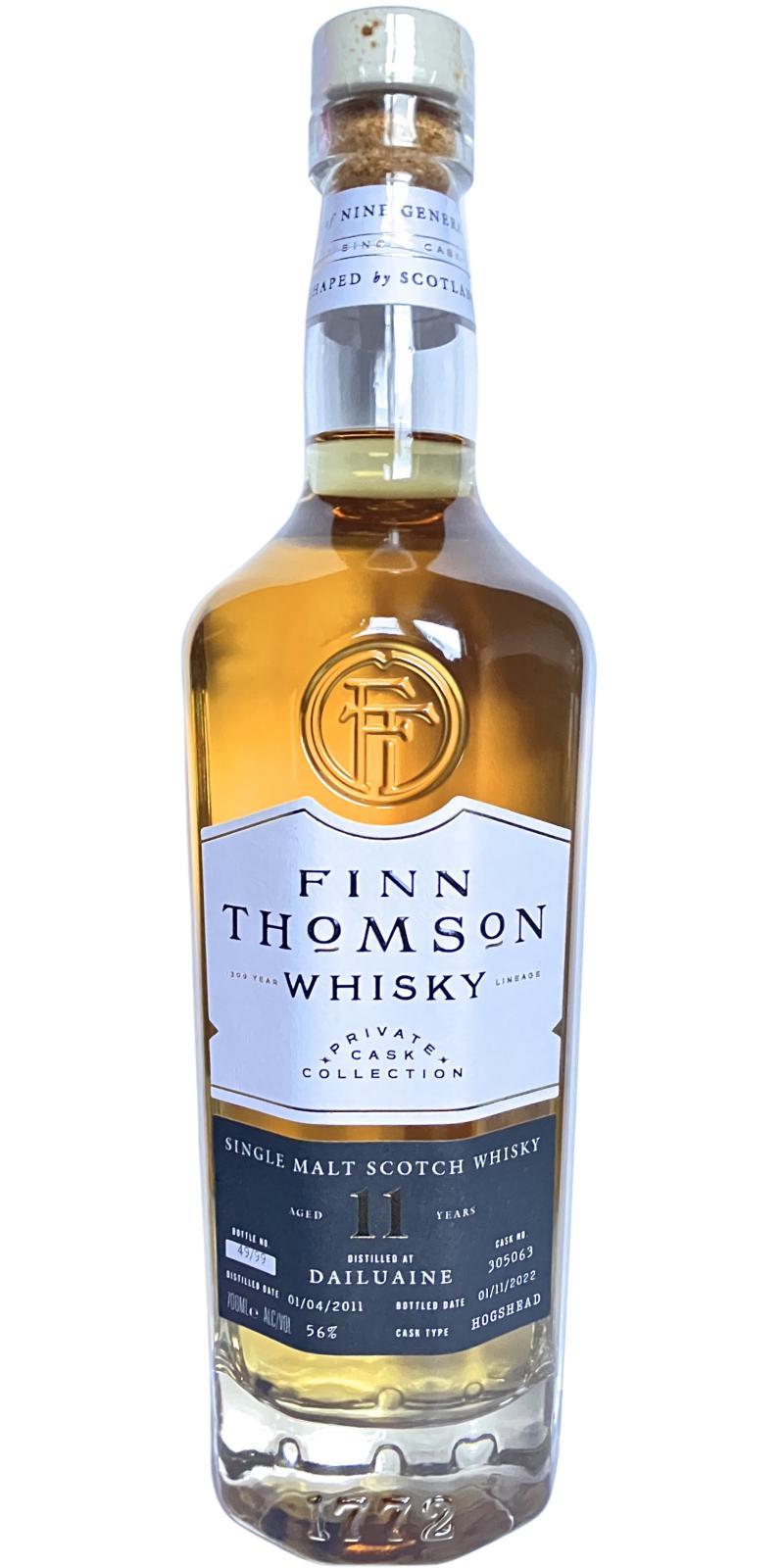 Dailuaine 2011 FnTs  Private Cask Collection