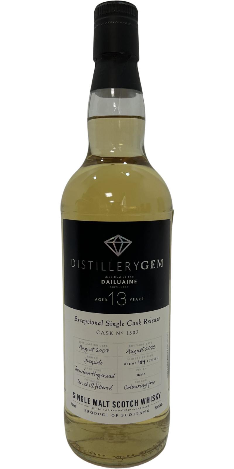 Dailuaine 2009 GCWL  Distillery Gem