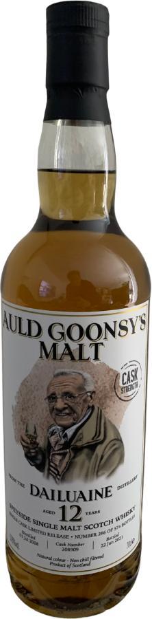 Dailuaine 2008 GWhL  Auld Goonsy's