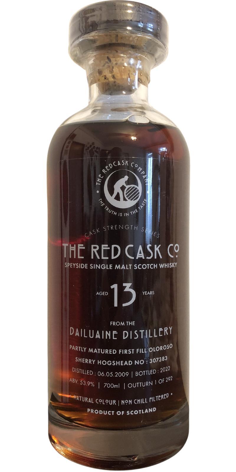 Dailuaine 2009 GWhL  The Red Cask Co.