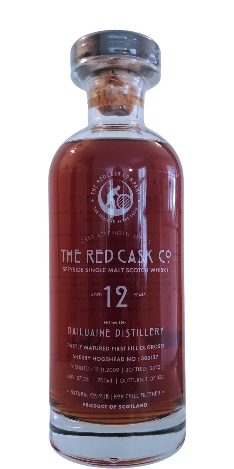 Dailuaine 2009 GWhL  The Red Cask Co.