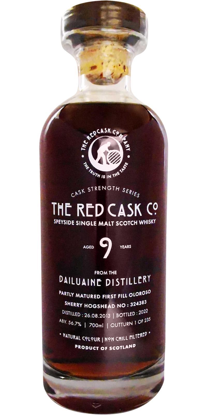 Dailuaine 2013 GWhL  The Red Cask Co.