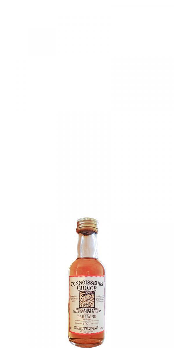 Dailuaine 1971 GM  Connoisseurs Choice - Miniature