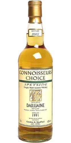 Dailuaine 1991 GM  Connoisseurs Choice