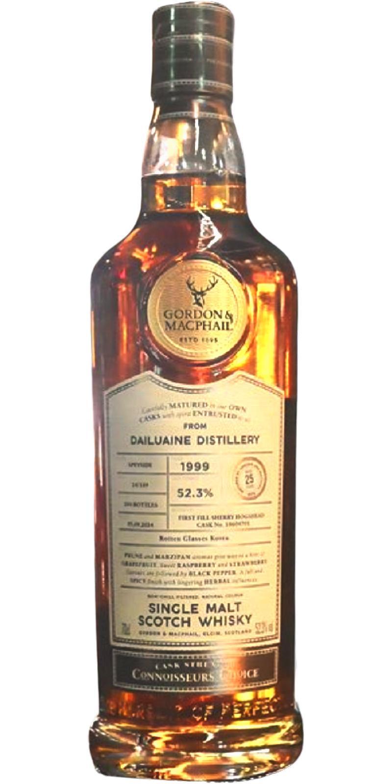 Dailuaine 1999 GM  Connoisseurs Choice - Cask Strength