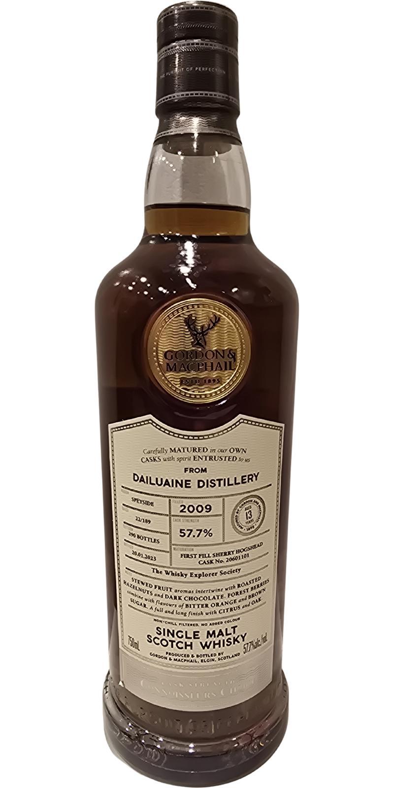 Dailuaine 2009 GM  Connoisseurs Choice - Cask Strength