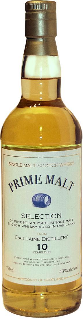 Dailuaine 10-year-old GB  Prime Malt - Selection
