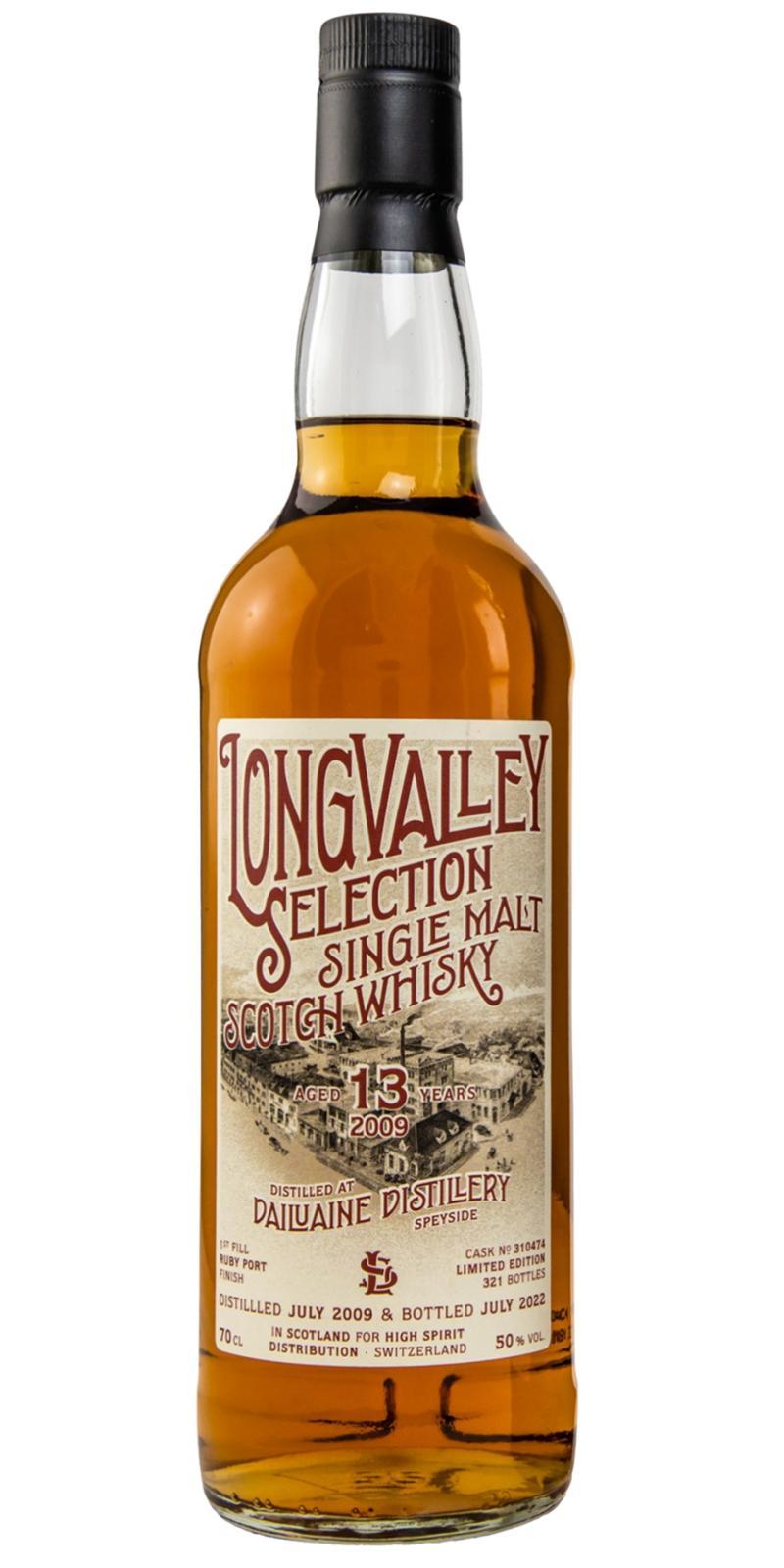 Dailuaine 2009 HSD  Longvalley Selection