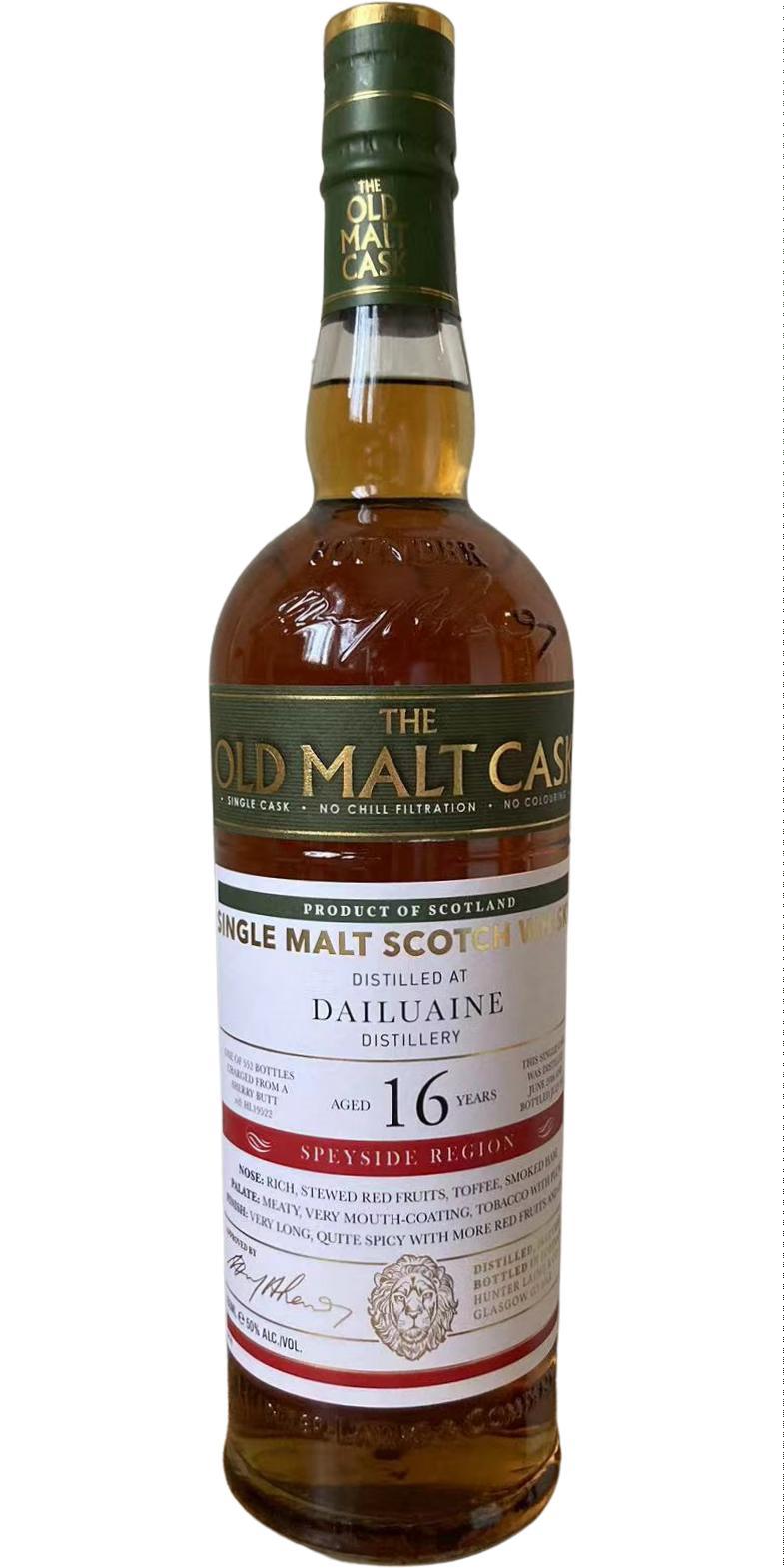 Dailuaine 2006 HL  The Old Malt Cask