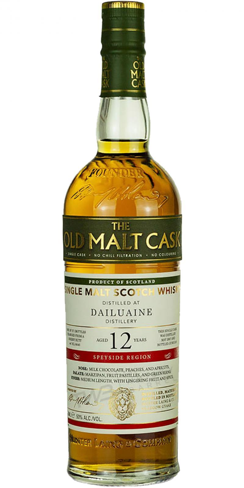 Dailuaine 2007 HL  The Old Malt Cask