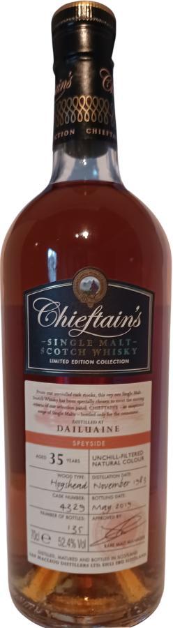 Dailuaine 1983 IM  Chieftain's