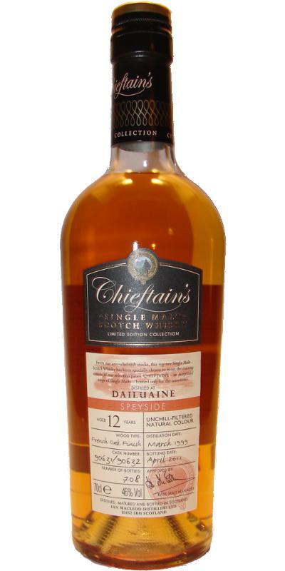 Dailuaine 1999 IM  Chieftain's