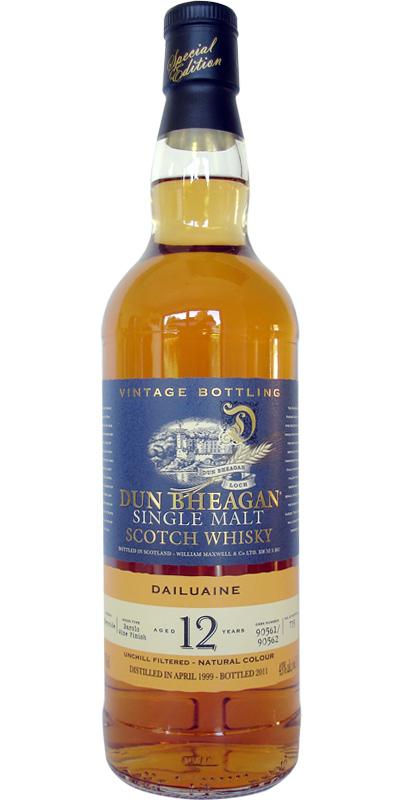 Dailuaine 1999 IM  Dun Bheagan