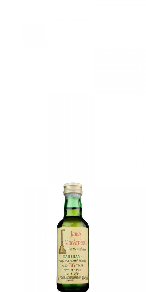 Dailuaine 1962 JM  Fine Malt Selection - Miniature