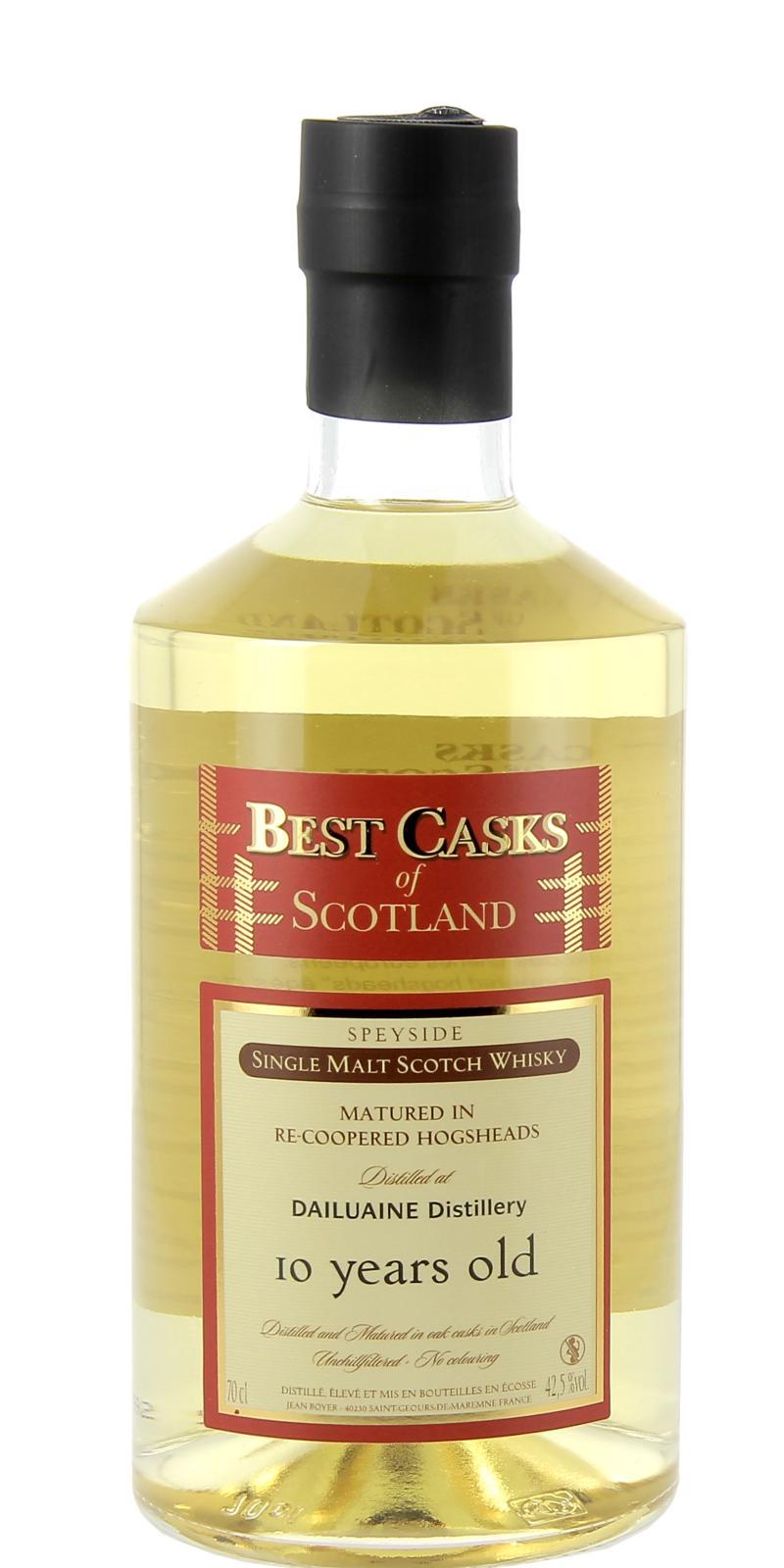Dailuaine 10-year-old JB  Best Casks of Scotland