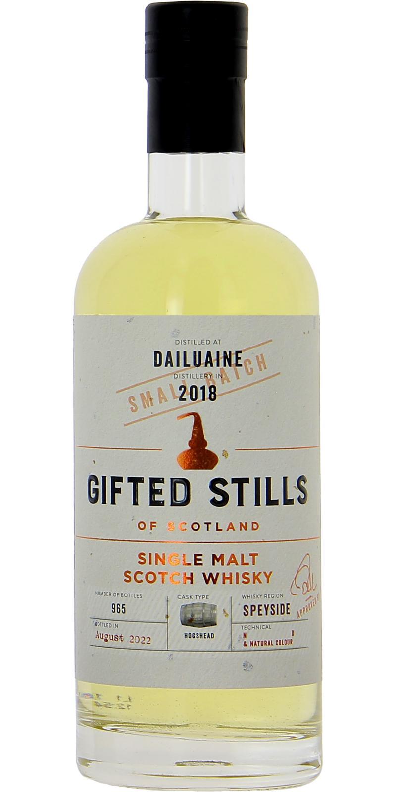 Dailuaine 2018 JB  Gifted Stills