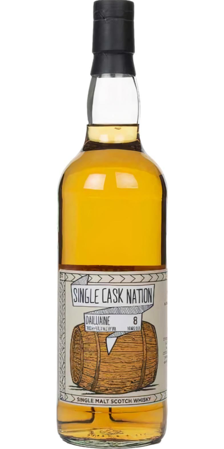 Dailuaine 2012 JWC  Single Cask Nation
