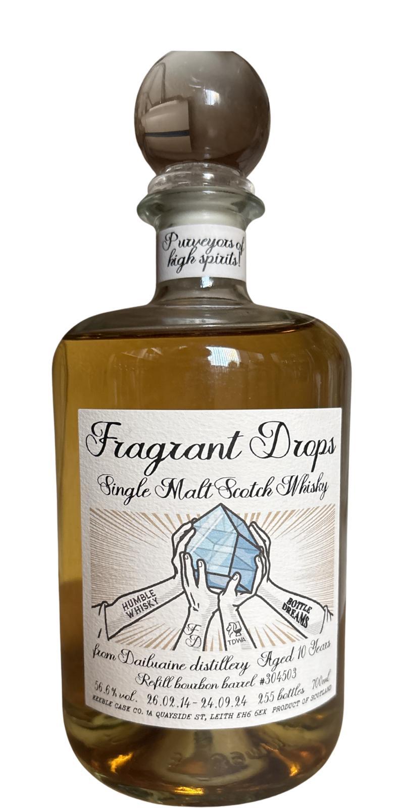 Dailuaine 2014 KCC  Fragrant Drops