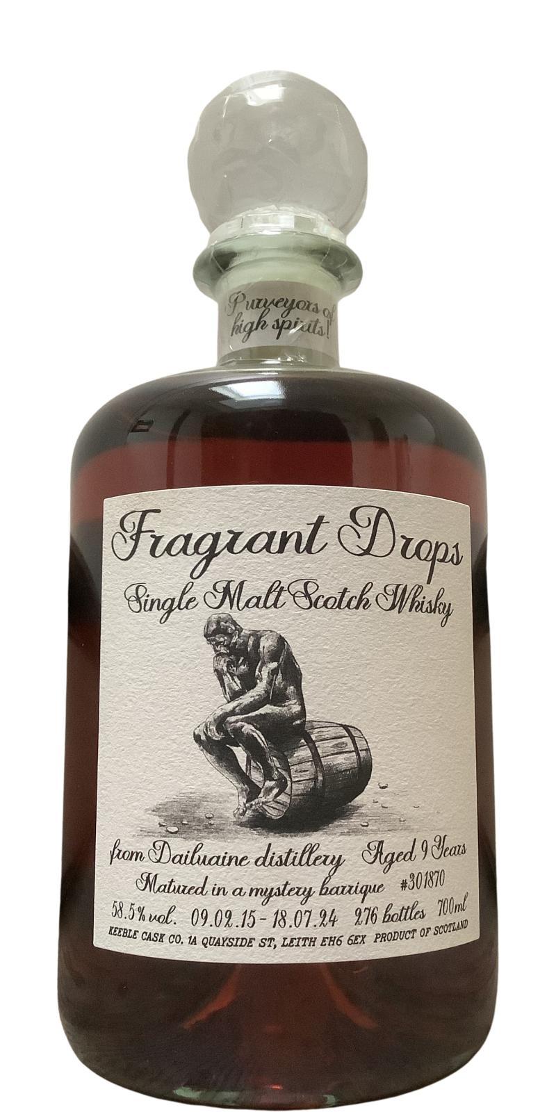 Dailuaine 2015 KCC  Fragrant Drops