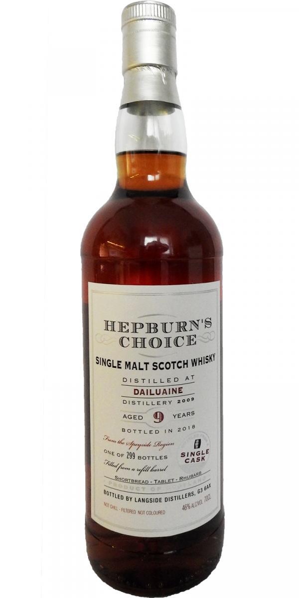 Dailuaine 2009 LsD  Hepburn's Choice
